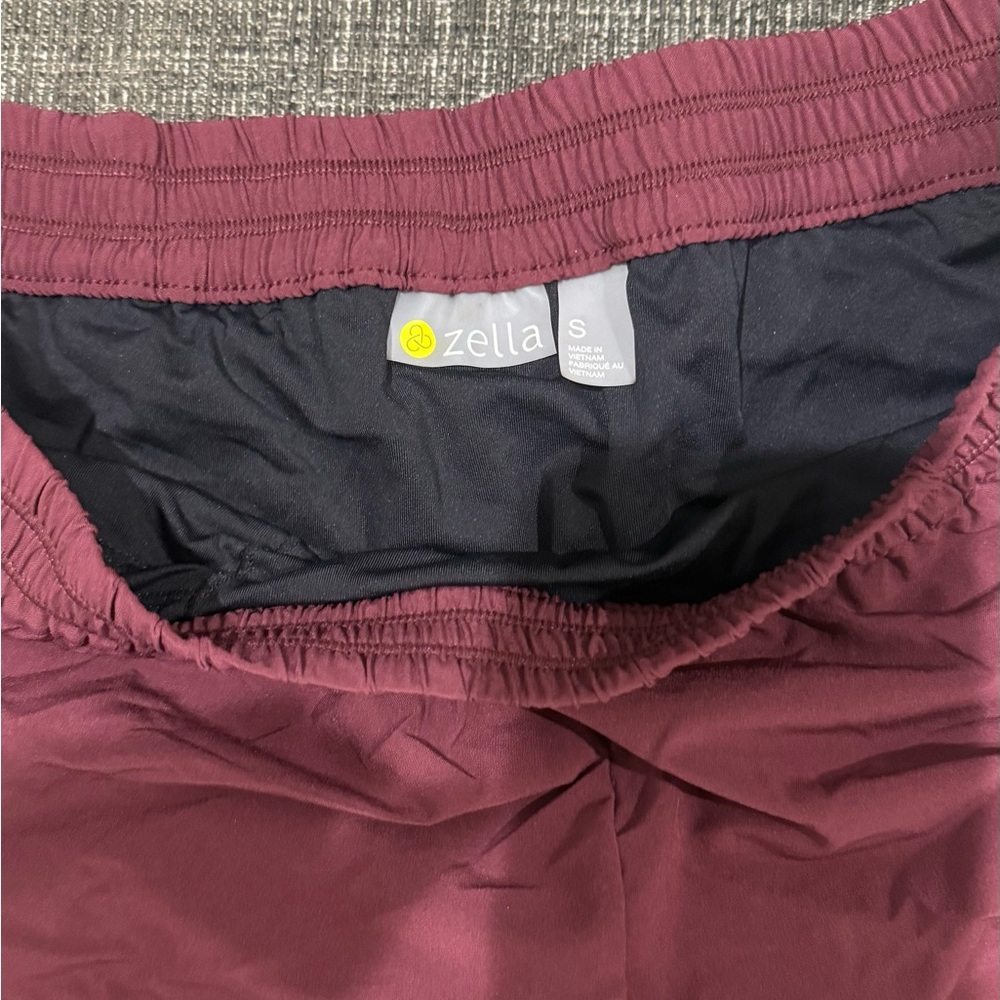 Zella Maroon Workout Shorts